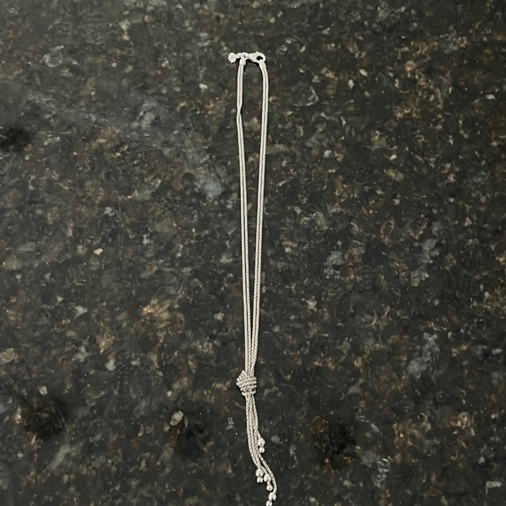 Silpada Sterling “Forget Me Knot” Necklace